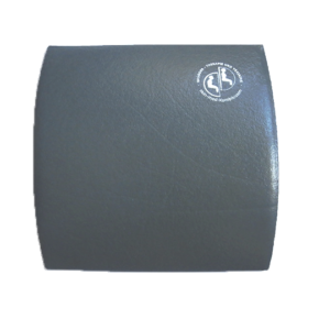 Skin-med autokussen grijs